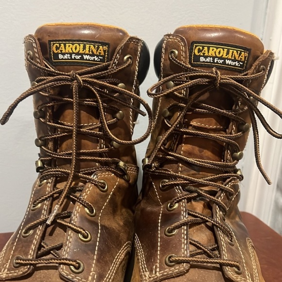 Carolina 🟤 Bruno Hi Men’s Waterproof Work Boots : built for Work size M 14 - Picture 8 of 10
